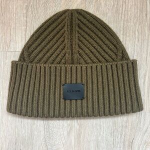 All Saints Ribbed Knit Beanie